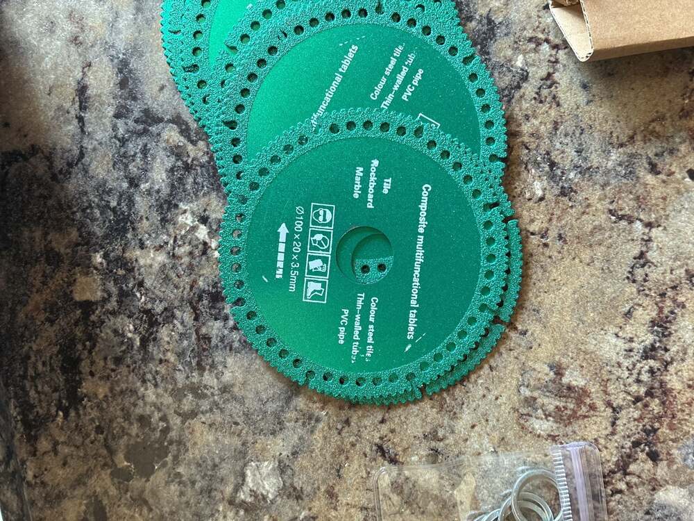 9 Composite Multifunctional Cutting Discs 100mm for Angle Grinder
